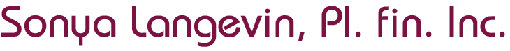 Sonya Langevin, Pl. fin. Inc.